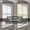 Non-Drill Honeycomb Blackout Blinds vs. Standard Cellular Shades: Why the Integrated Frame Matters