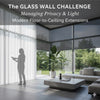 The Glass Wall Challenge: Managing Privacy and Light in Modern Floor-to-Ceiling Extensions