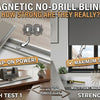 Magnetic No Drill Blinds: How Strong Are They Really?