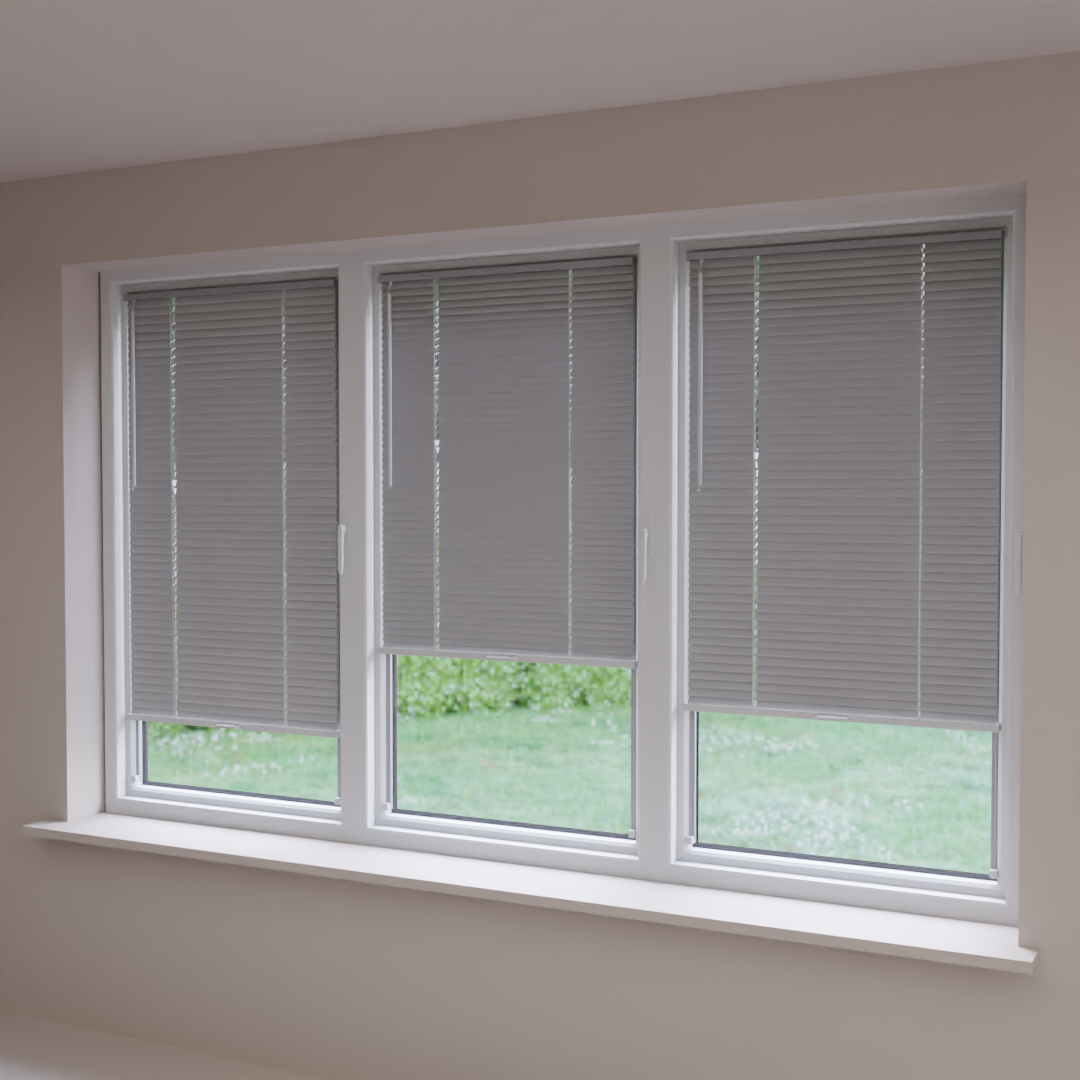 Easy Stick TR 0196 Matt White Metal Blind