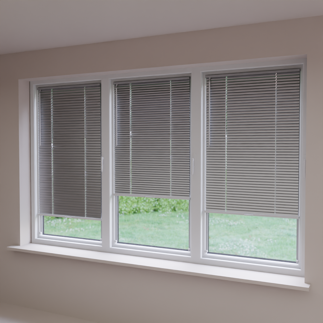 Easy Stick TR9457 BRUSHED Steel Metal Blind