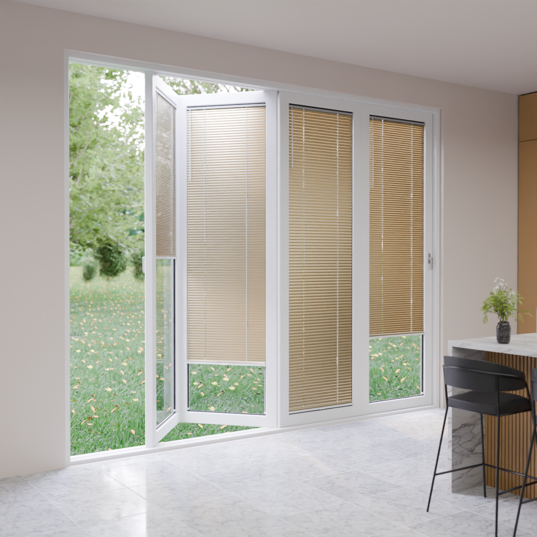 Easy Stick TR4413 Cream Metal Blind