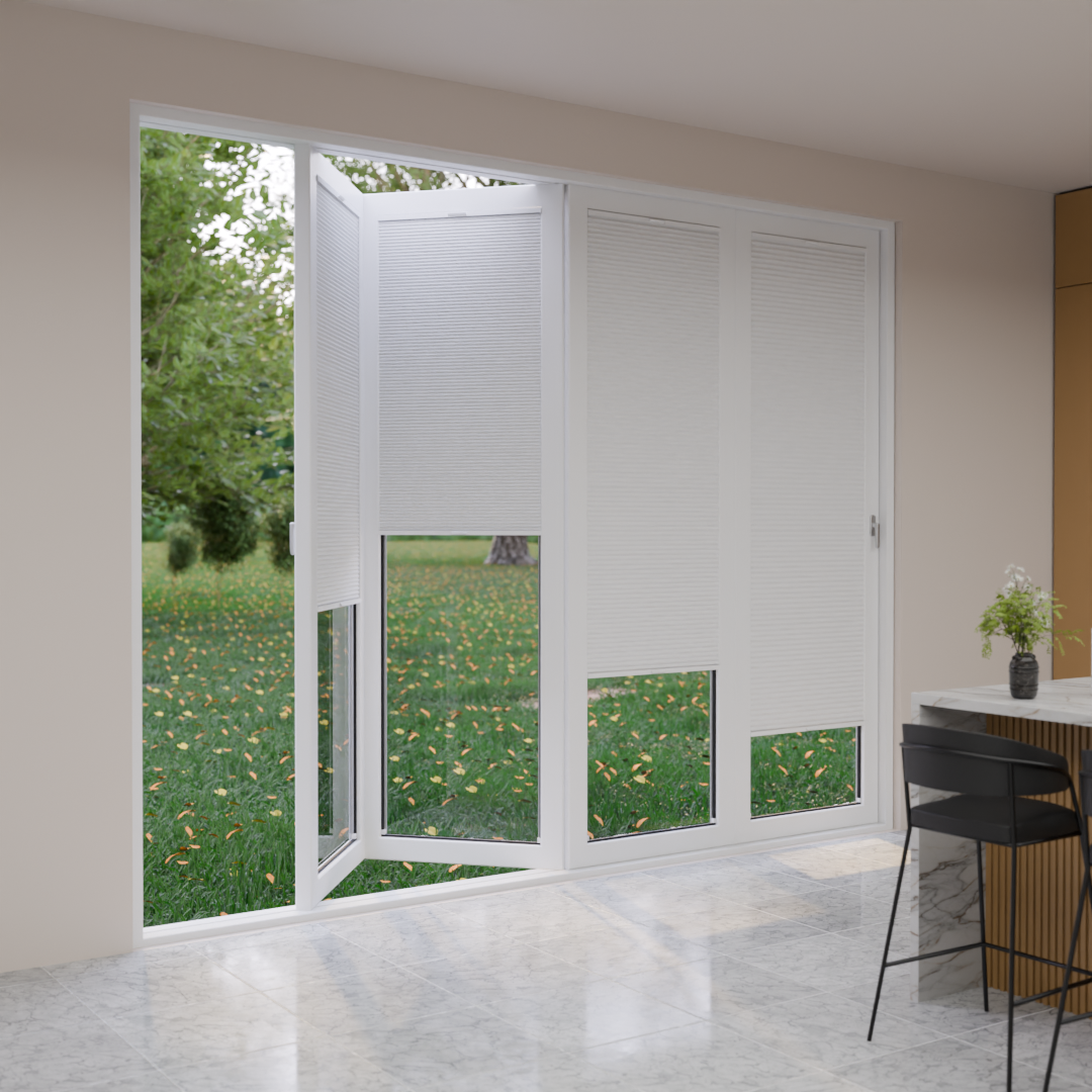 Easy Stick Blackout Appollo White Blind