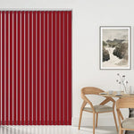 Aqualush Carmine Vertical Blind Slat