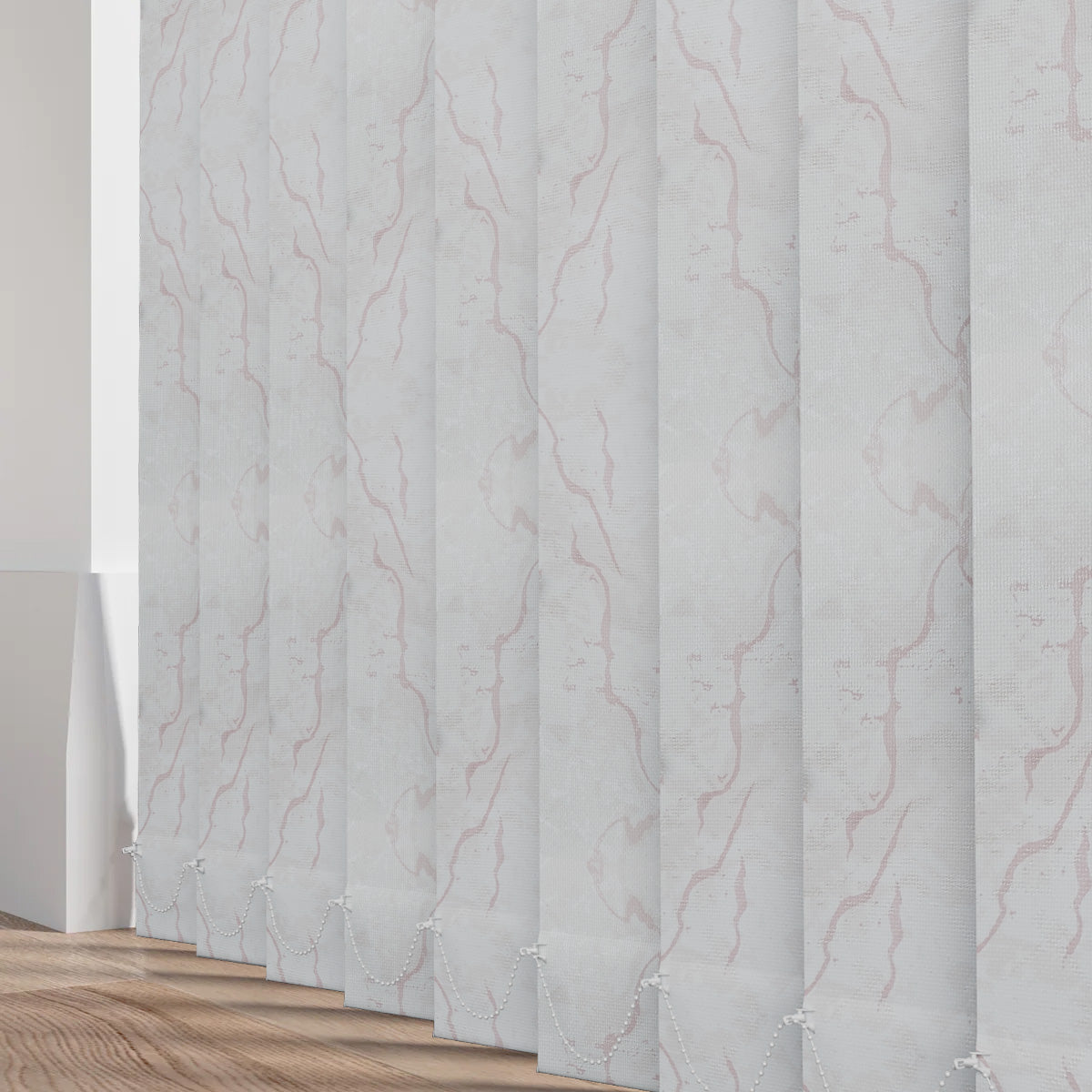 Tango Cherry - PVC Blackout Waterproof Vertical Blind