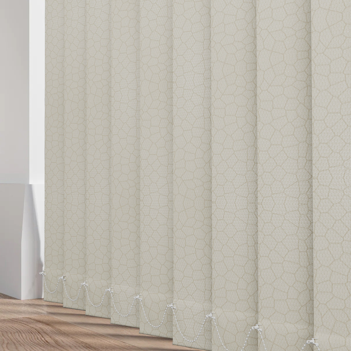 Vega Ice - PVC Blackout Waterproof Vertical Blind