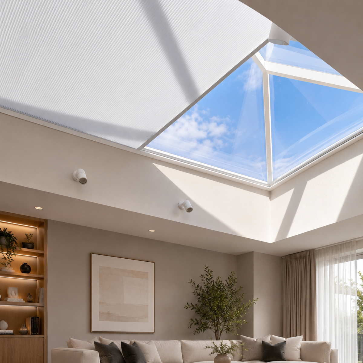 Lantern Skylight Blind