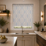 Hudson Blackout Grey Roller Blind