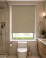 Gravity Cream - PVC Blackout Waterproof Roller Blind