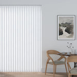 Aqualush White Vertical Blind Slat
