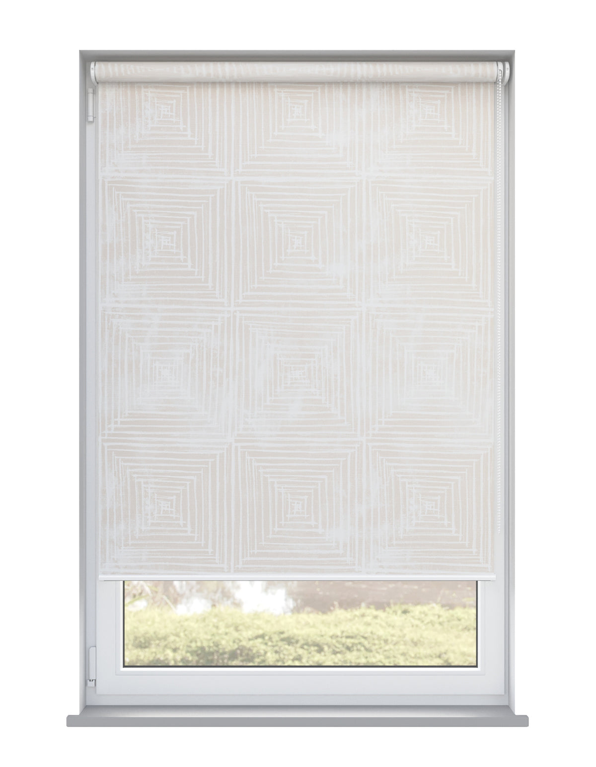 Blush Roller Blind - Adina