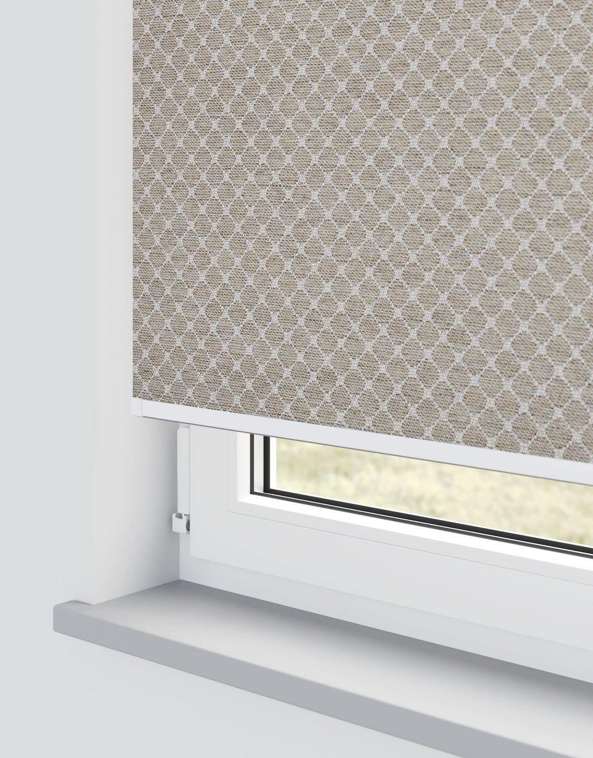 Amelia Cedar Electrical Roller Blind
