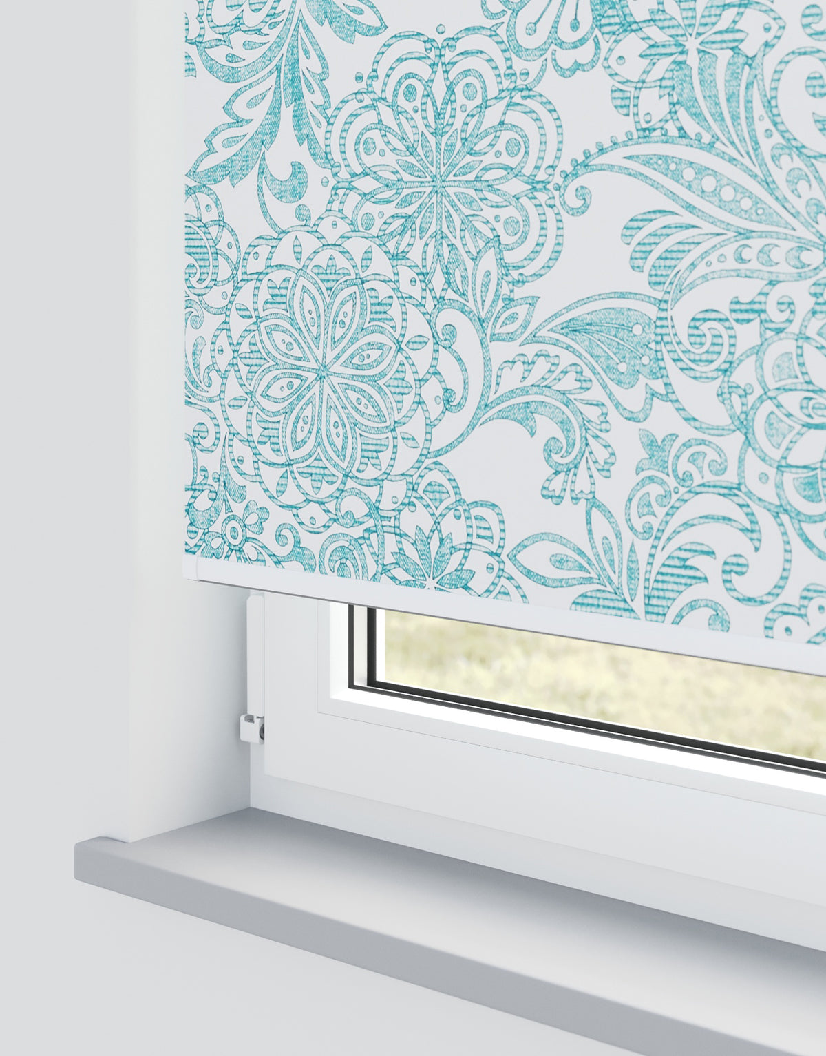 Anastasia Peacock Roller Blind