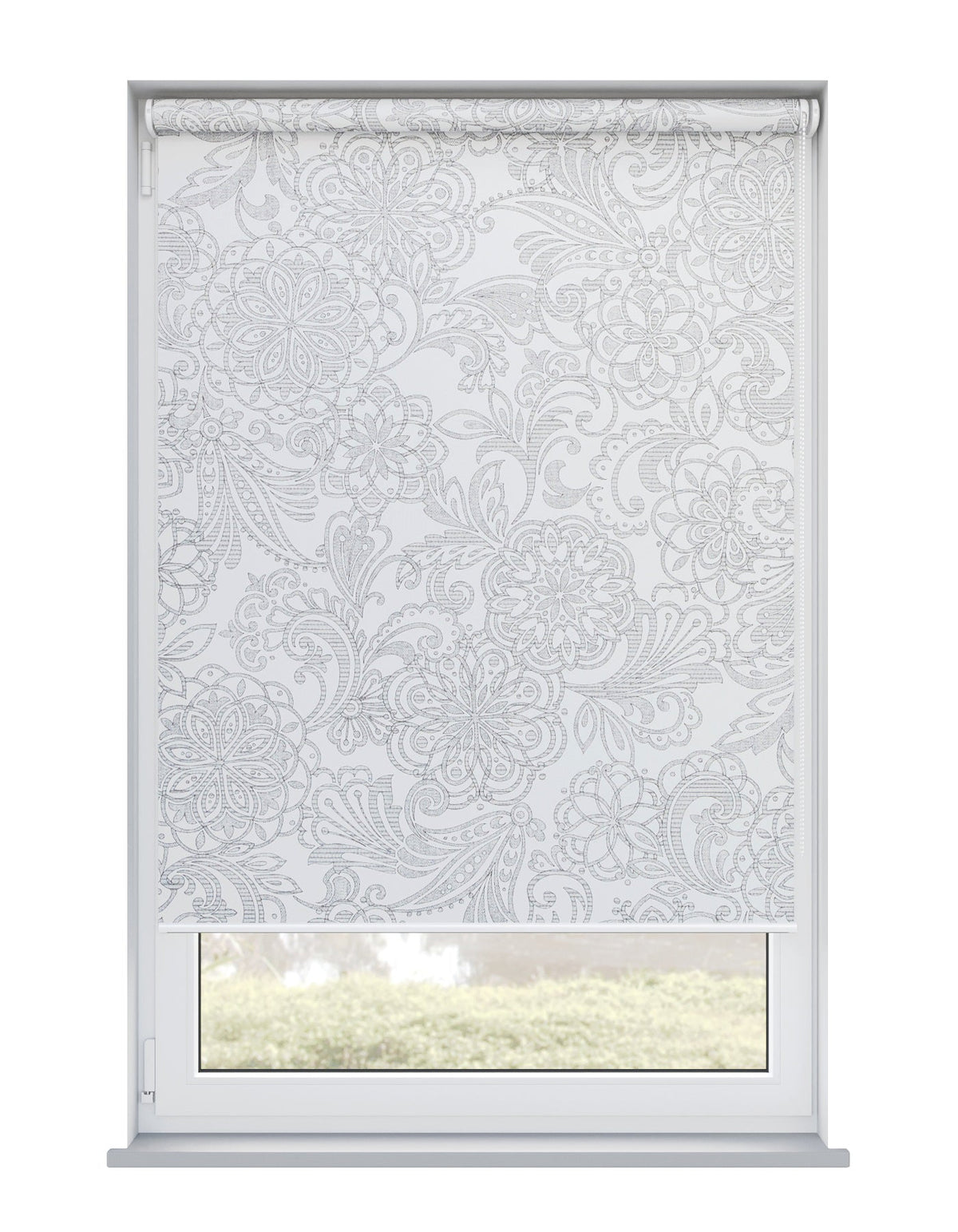 Anastasia Smoke Electrical Roller Blind