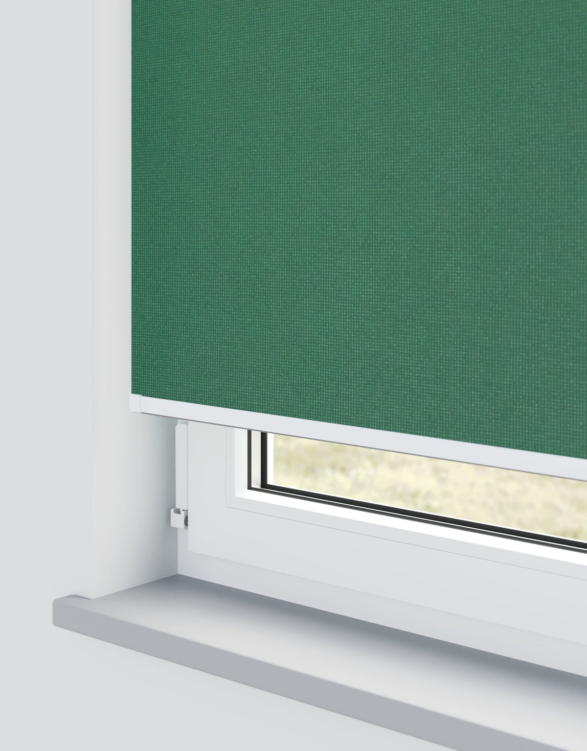 Atlantex Asc Hunter Green Electrical Roller Blind
