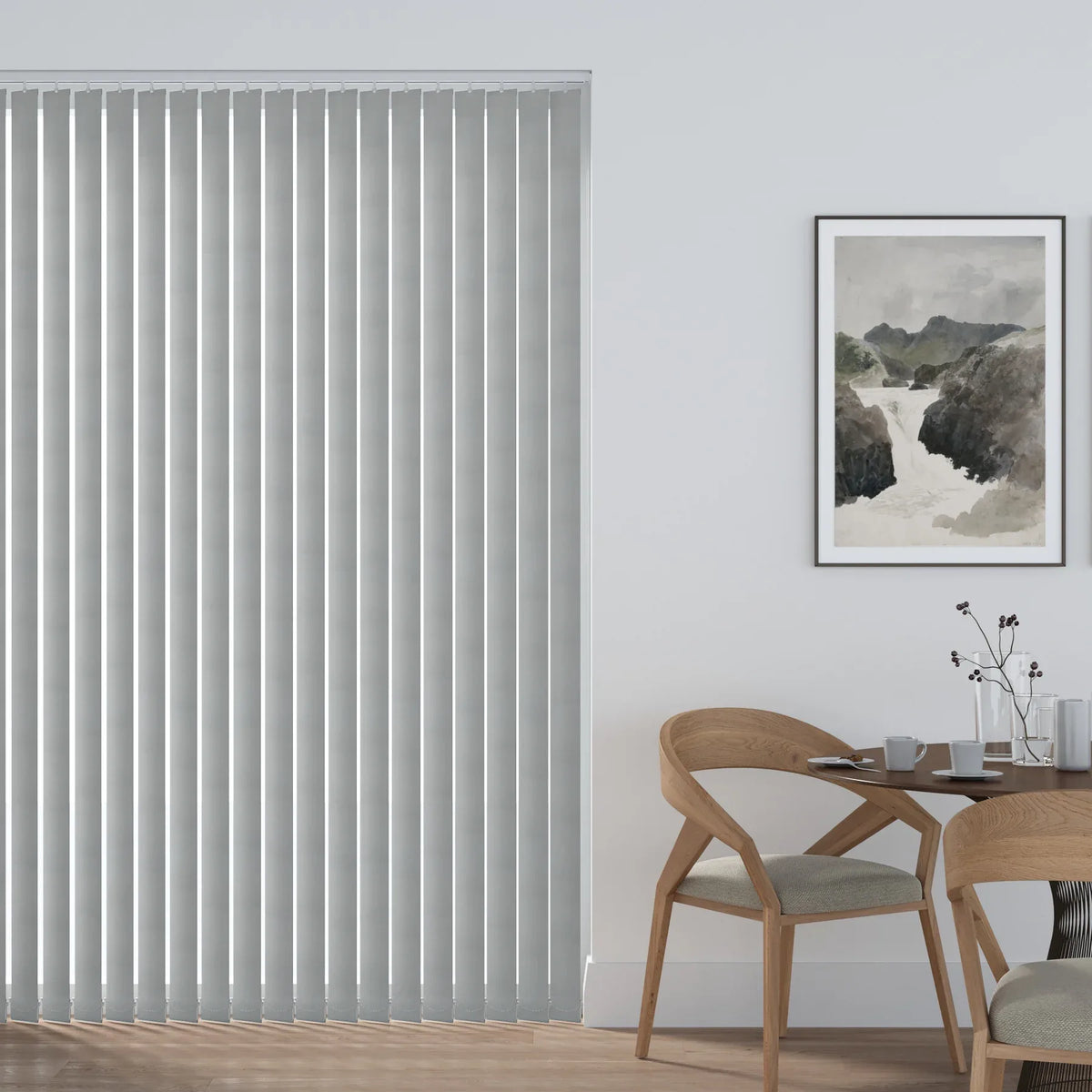 Atlantex Asc Silver Vertical Replacement Blind Slat