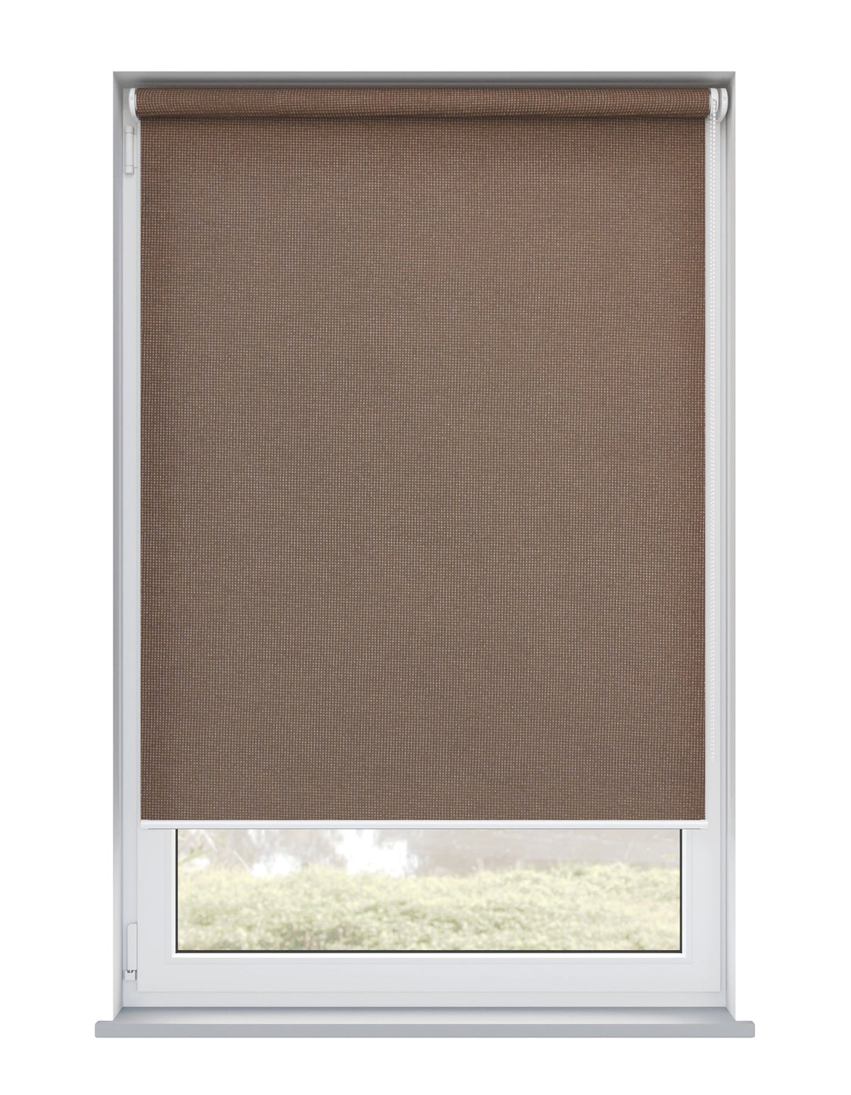 Atlantex Brown Electrical Roller Blind