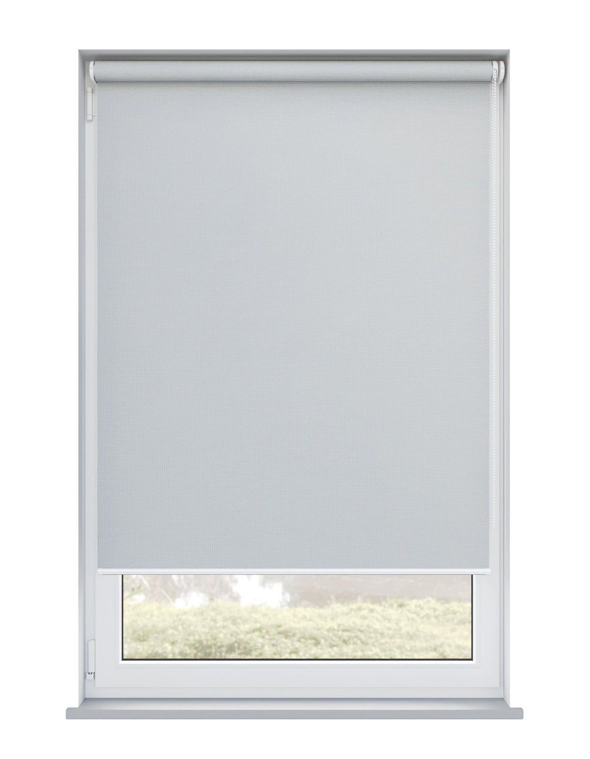 Atlantex Silver Electrical Roller Blind