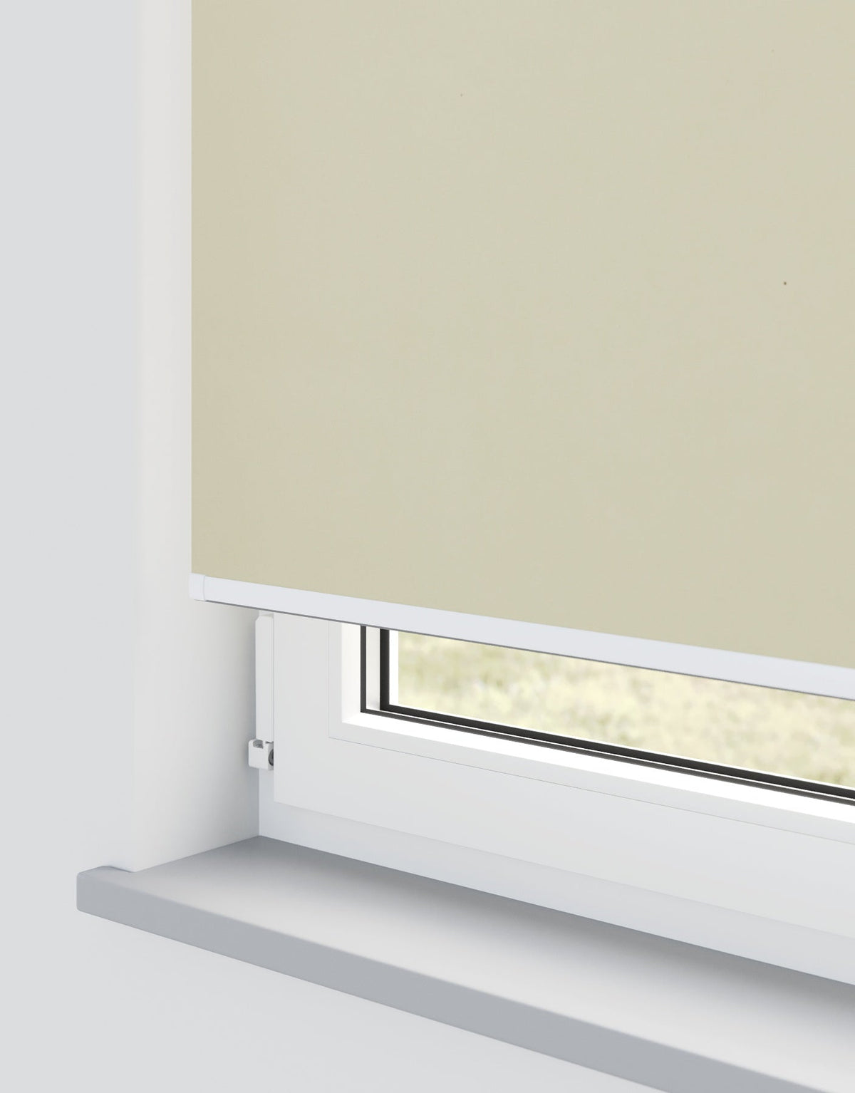 Banlight Duo Fr Beige Electrical Roller Blind