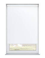 Banlight Duo Fr Bright White Electrical Roller Blind