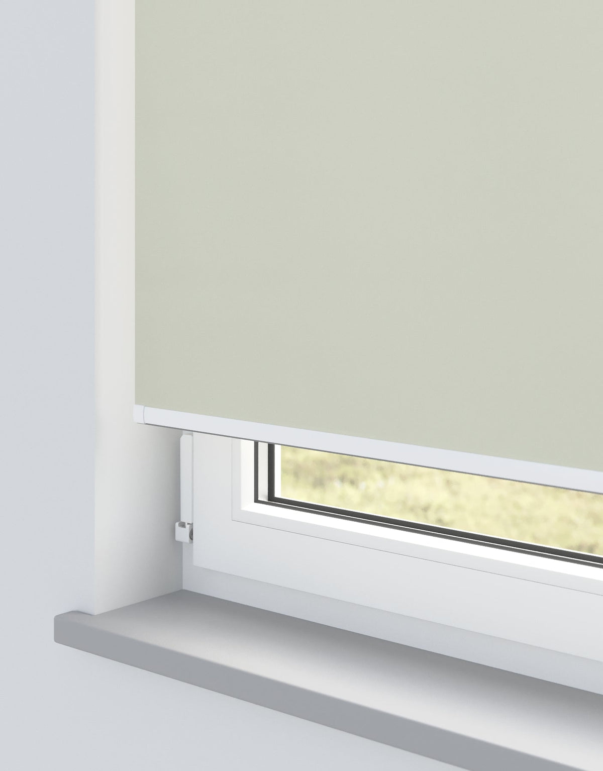 Banlight Duo Fr Calico Electrical Roller Blind