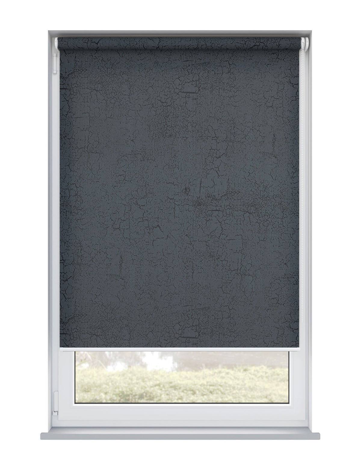 Boston Fr Black Electrical Roller Blind