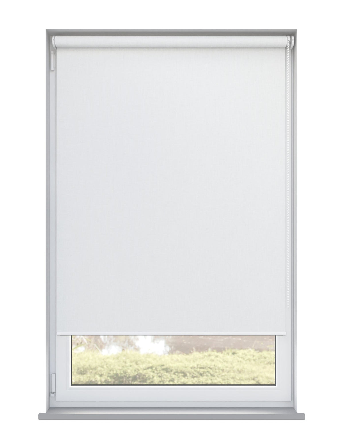 Candence White Electrical Roller Blind