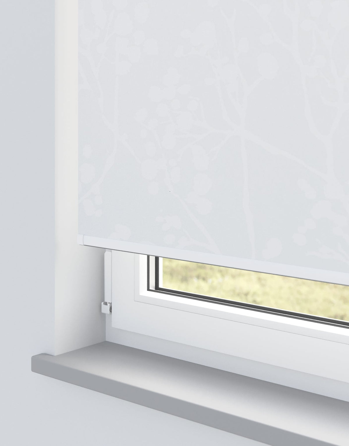 Carey Blackout White Electrical Roller Blind
