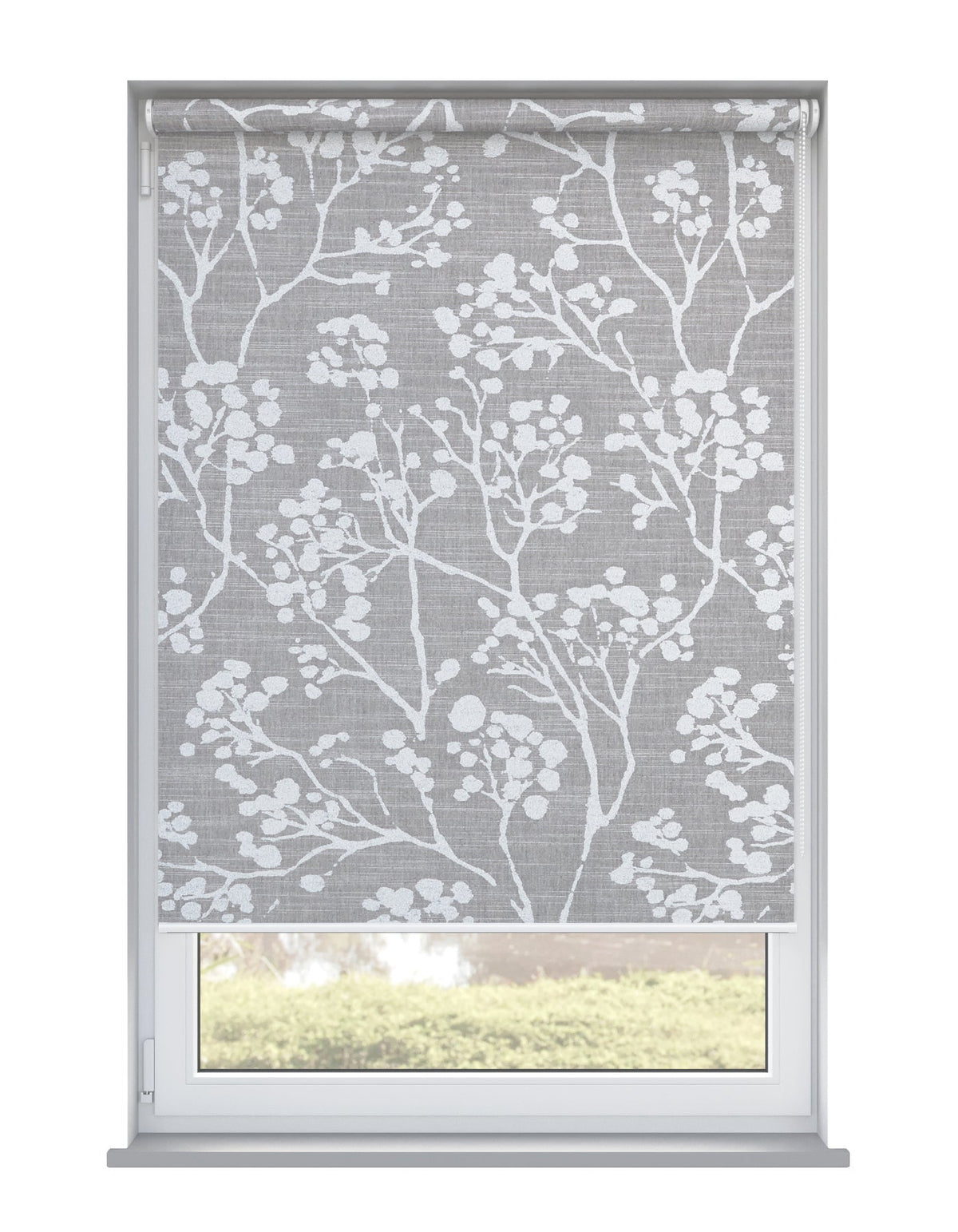 Carey Grey Electrical Roller Blind