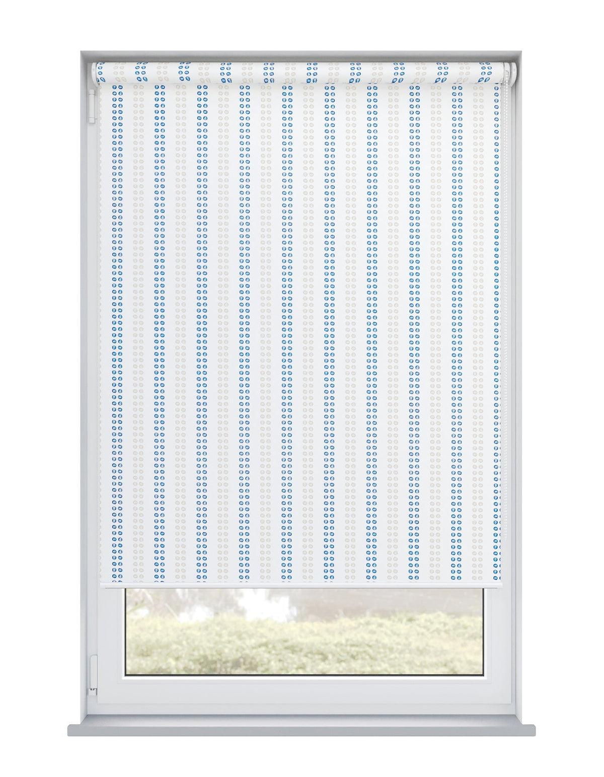 Carrington Navy Electrical Roller Blind