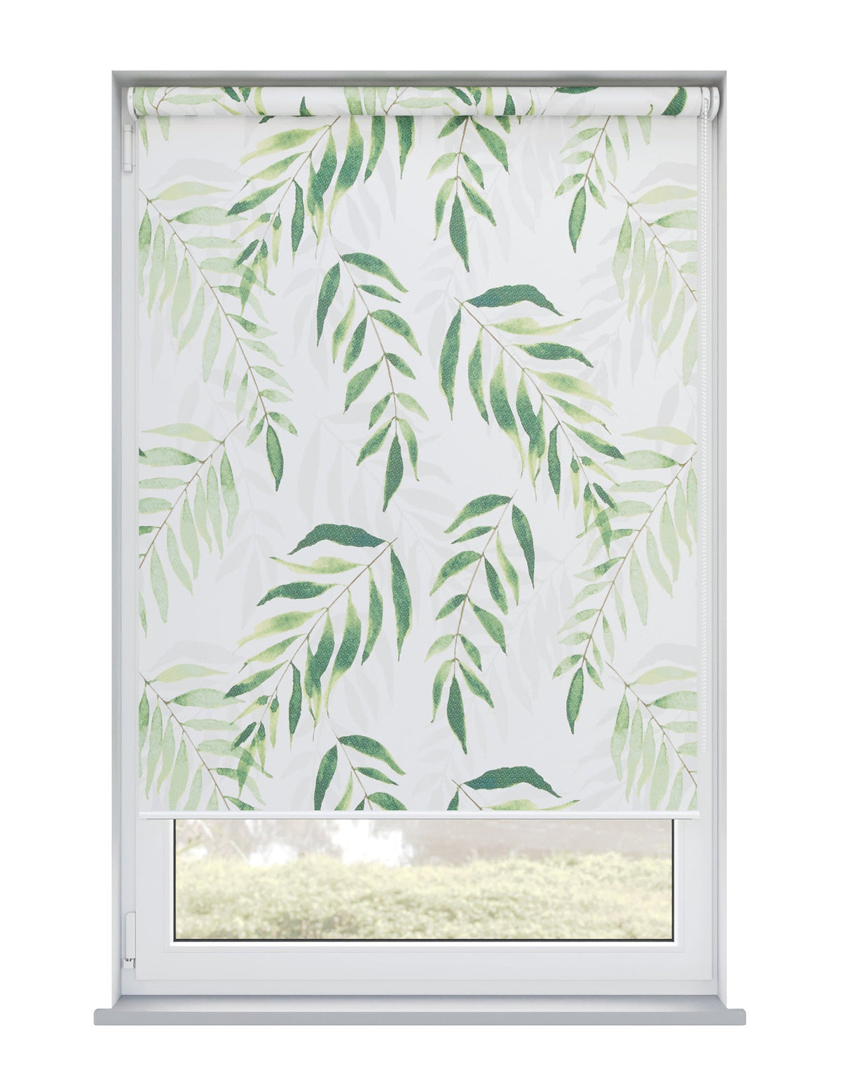 Clarice Fern Electrical Roller Blind