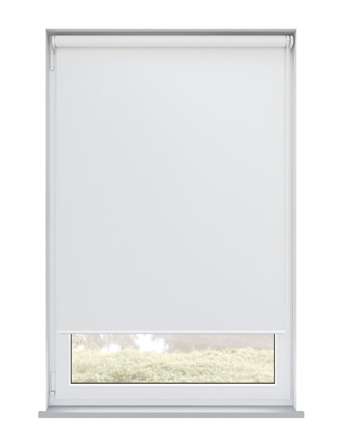 Corsica White Electrical Roller Blind