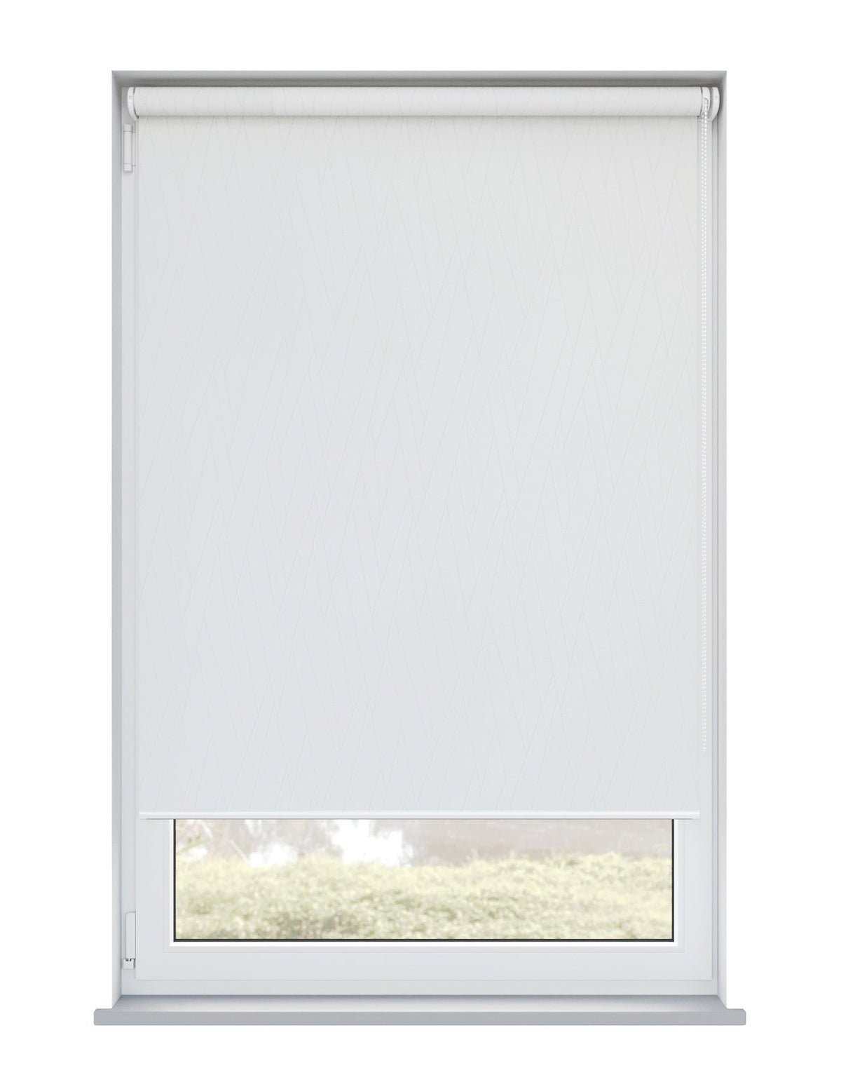 Cubik Snow Electrical Roller Blind