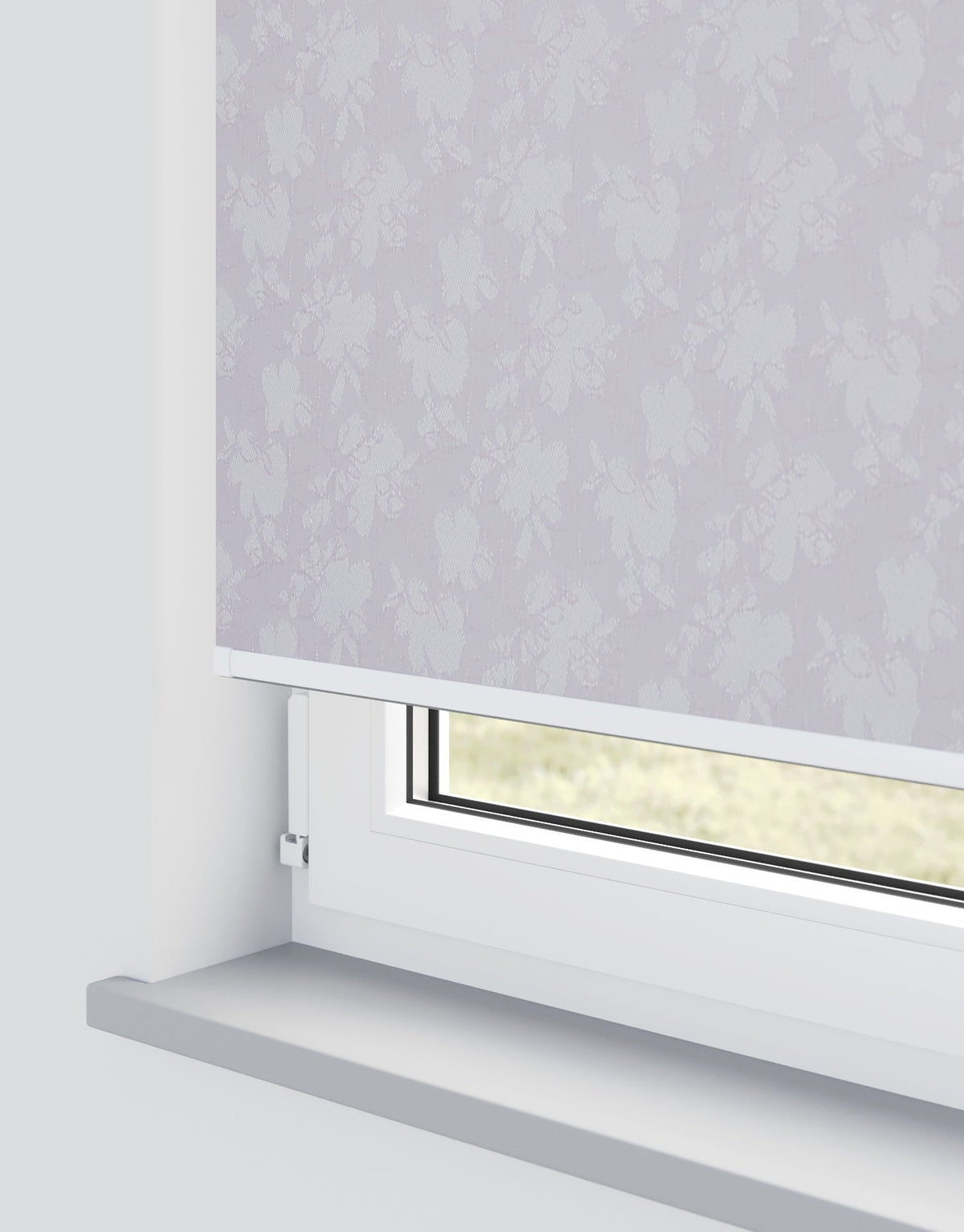 Elma Lavender Electrical Roller Blind