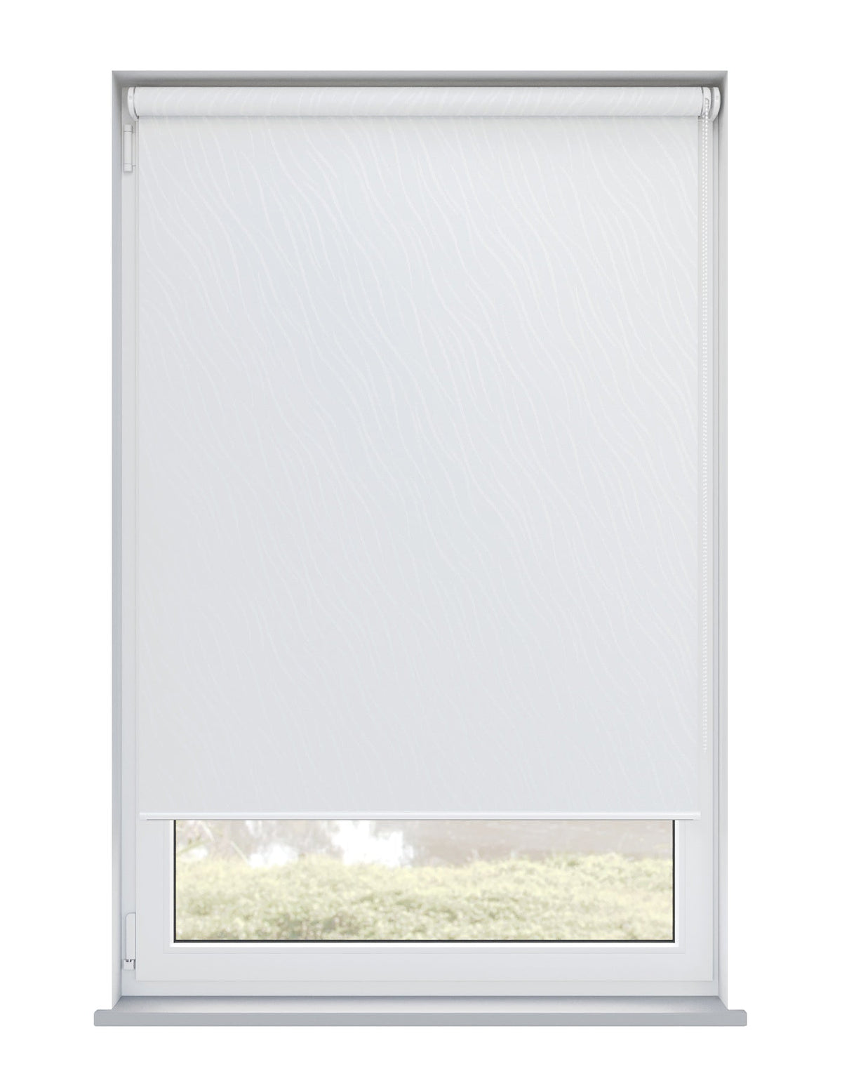 Florence White Electrical Roller Blind