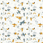 Flying High Charcoal Roller Blind