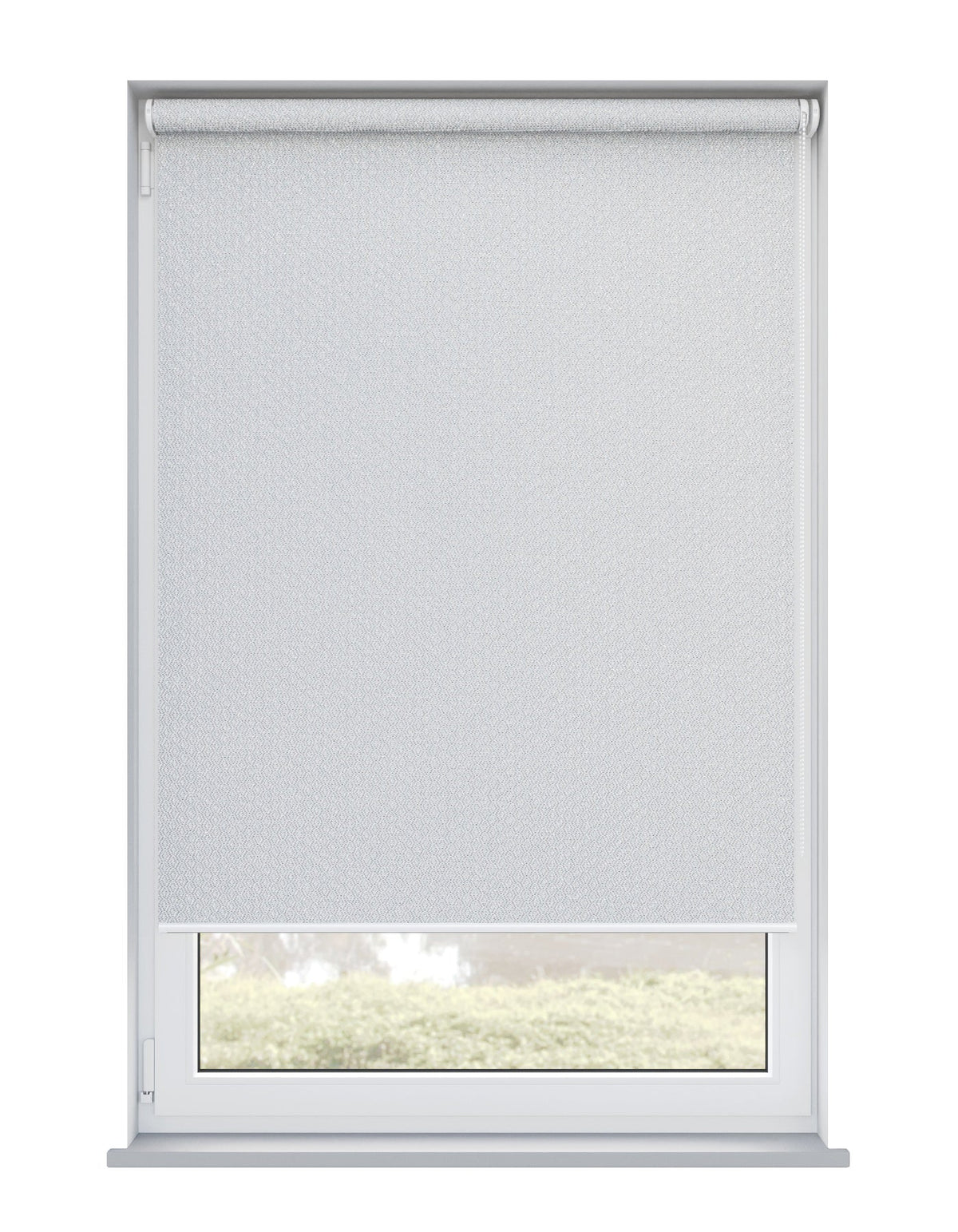 Gavi Silver Electrical Roller Blind