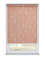 Isabella Tangerine Roller Blind
