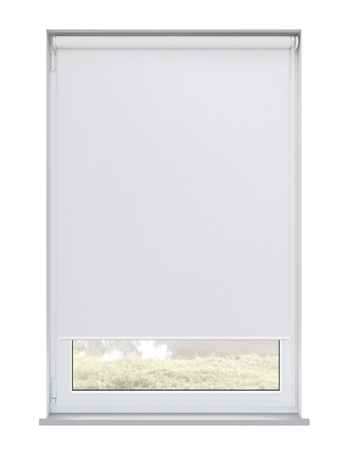 Isabella White Roller Blind