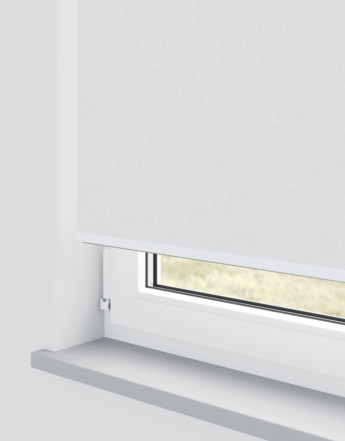 Kaila White Electrical Roller Blind
