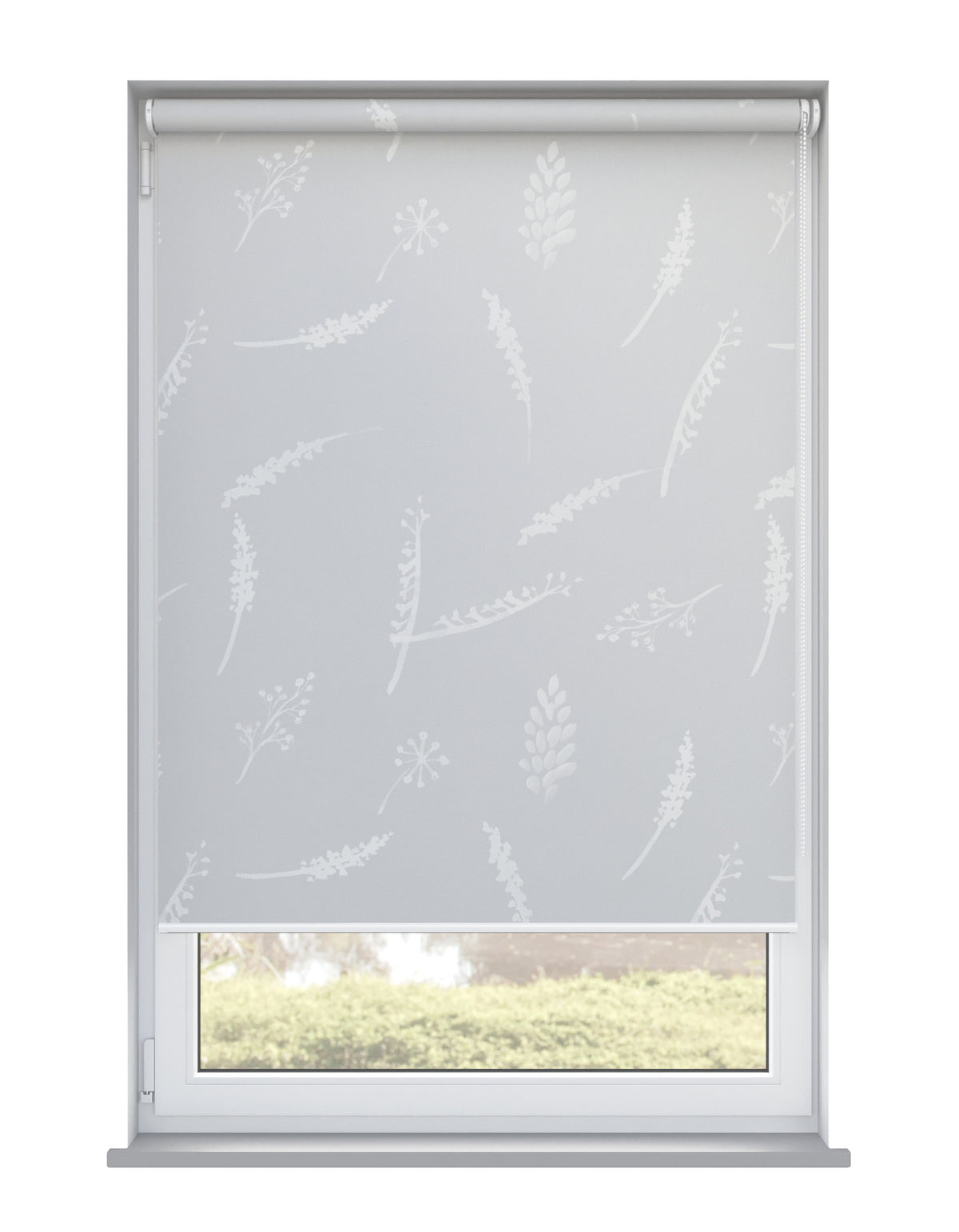 Lacie Blackout Grey Roller Blind