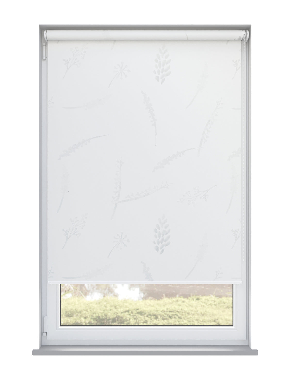 Lacie White Roller Blind