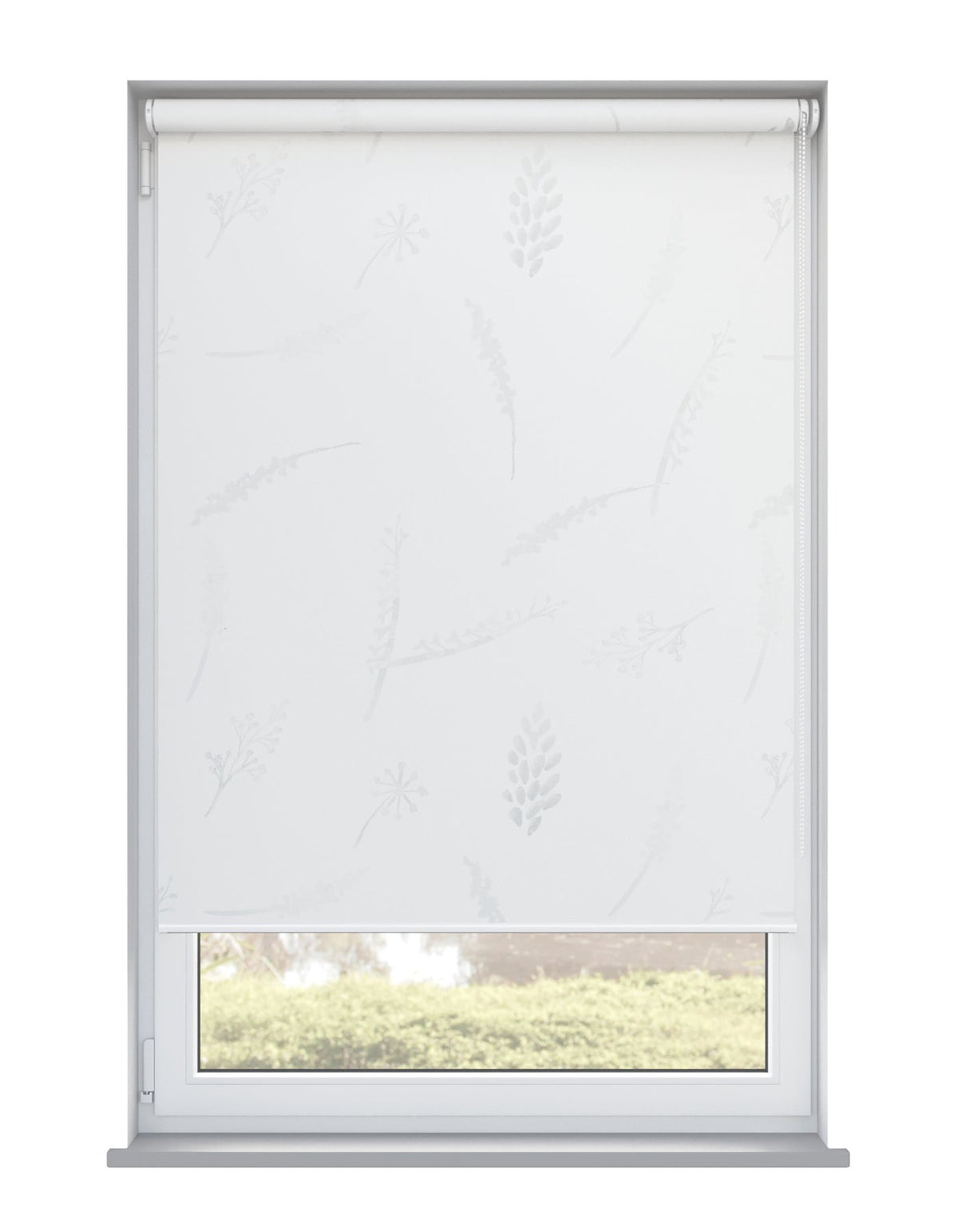 Lacie White Electrical Roller Blind