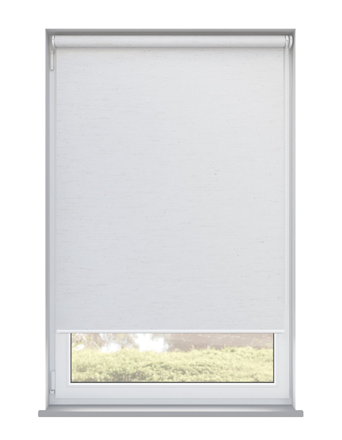 Linenweave Blackout Moonstone Electrical Roller Blind