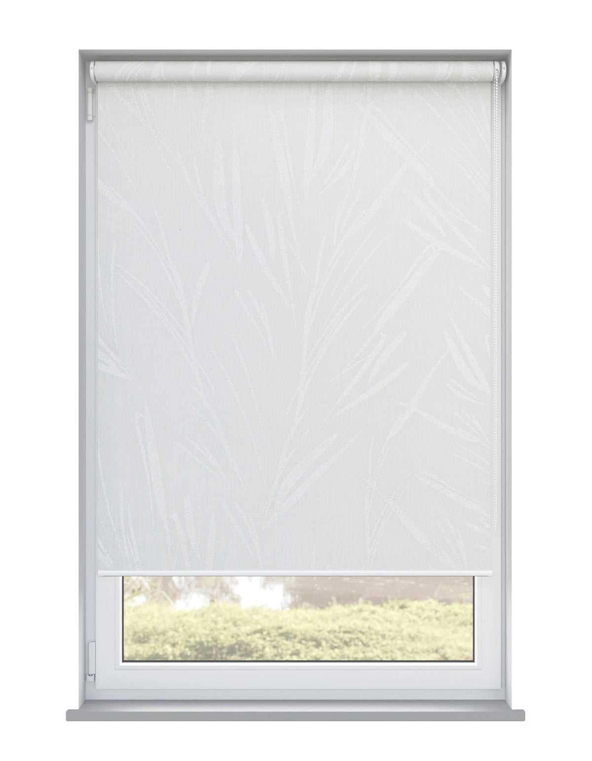 Loretta Silver Electrical Roller Blind