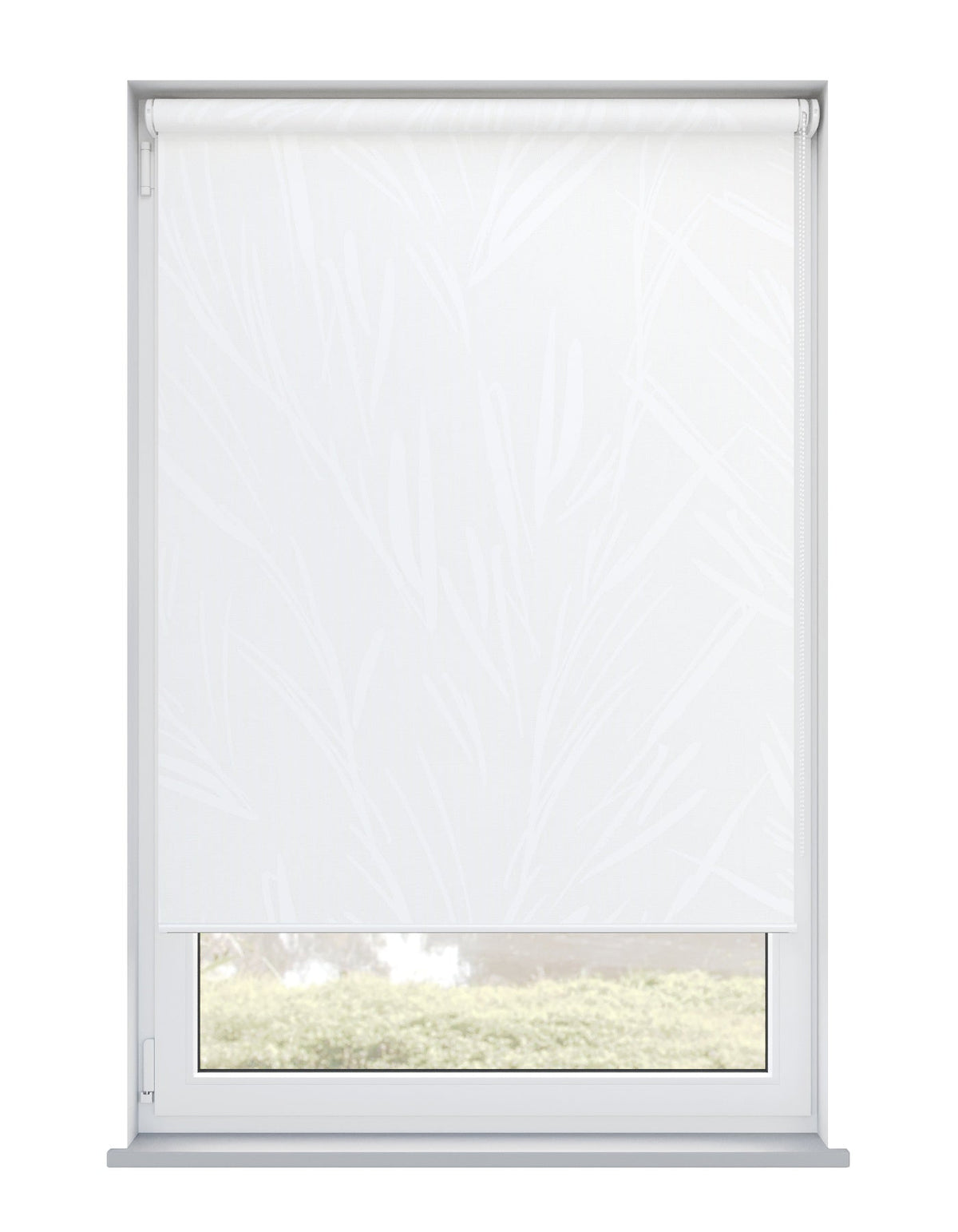 Loretta White Electrical Roller Blind