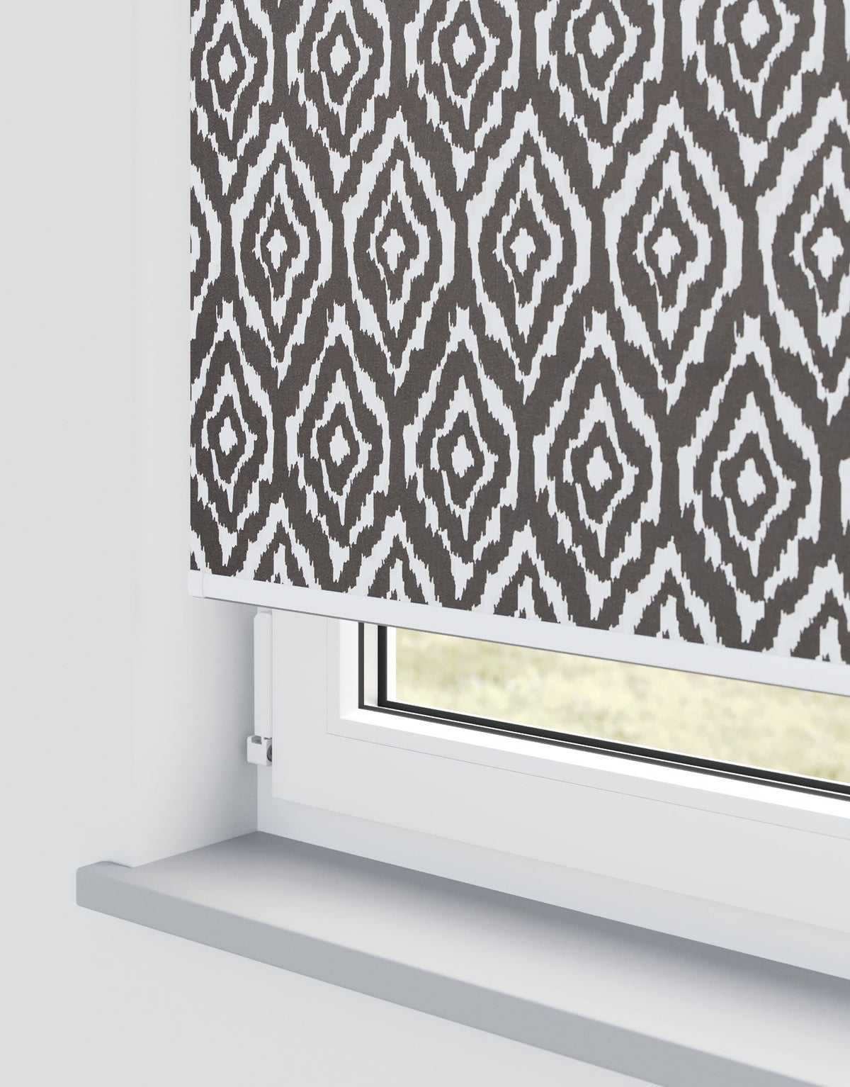 Maddox Coal Electrical Roller Blind