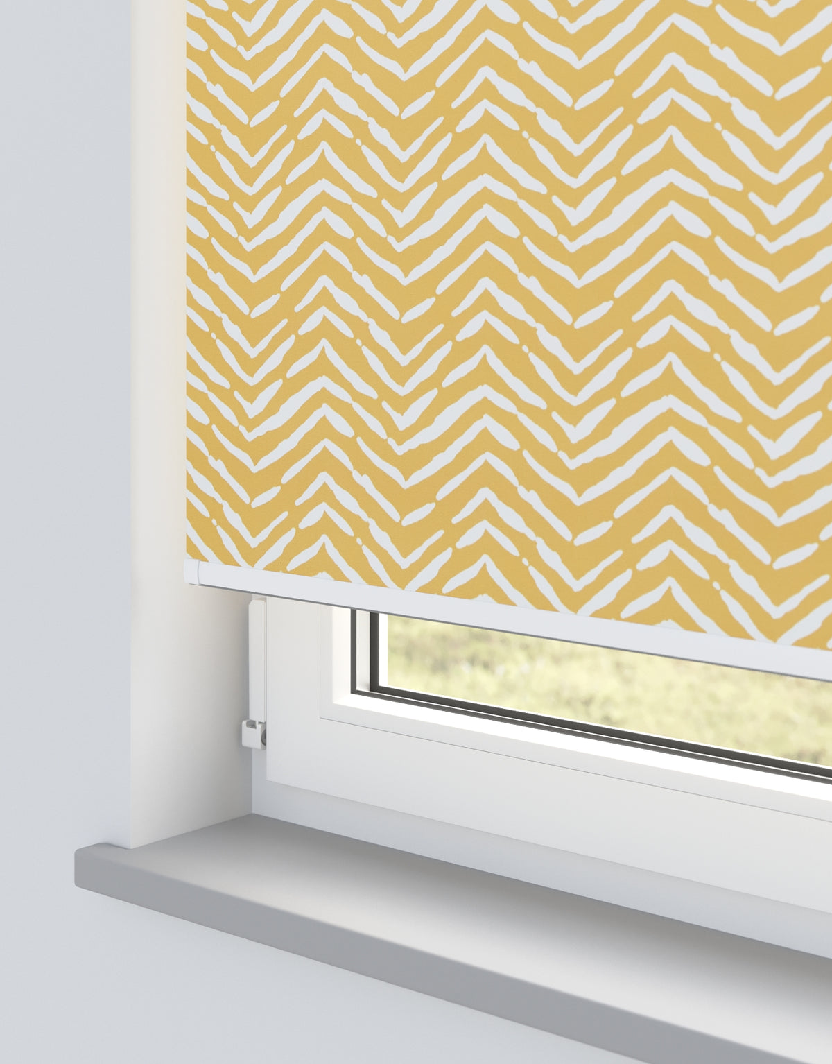 Makira Mustard Roller Blind