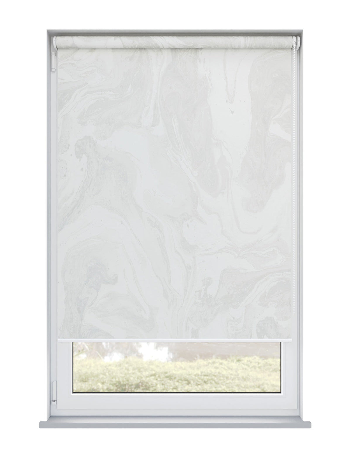 Misty Greige Electrical Roller Blind