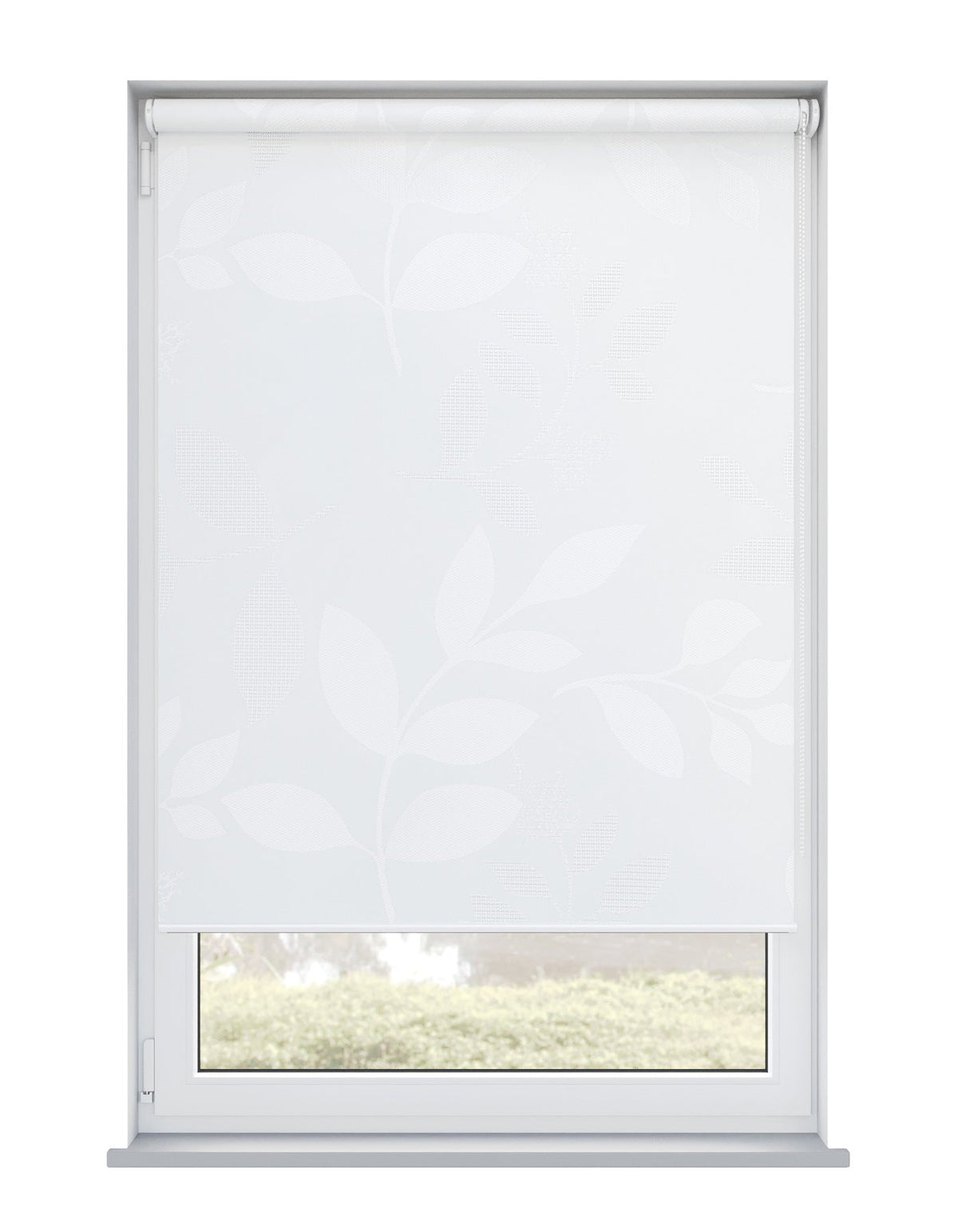 Molina White Electrical Roller Blind
